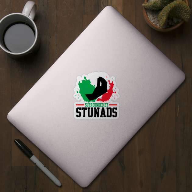 Surrounded By Stunads Hand Gesture Funny Italian Meme, funny Italian Phrases Gift by norhan2000